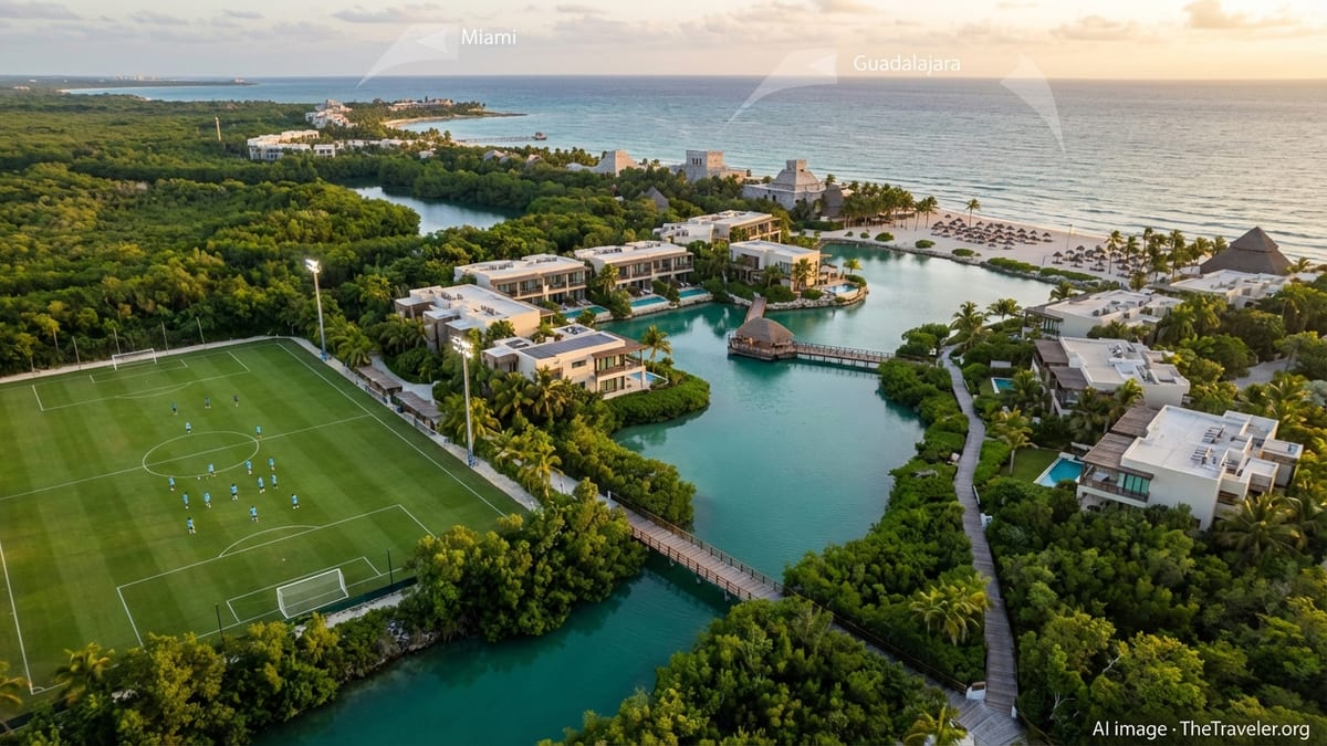 Uruguay Picks Playa del Carmen as 2026 World Cup Base, Boosting Riviera Maya Tourism
