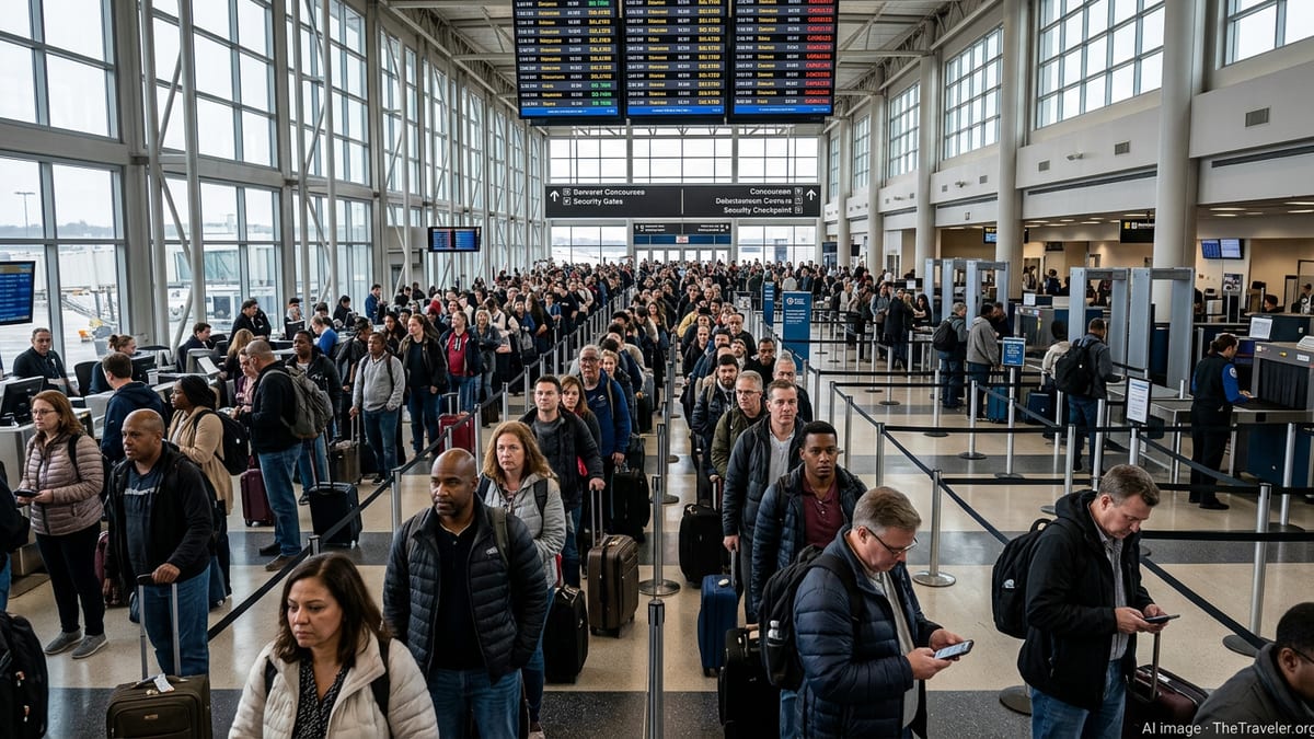 U.S. Air Travel Faces Turmoil as Airline CEOs Warn of Shutdown Risks