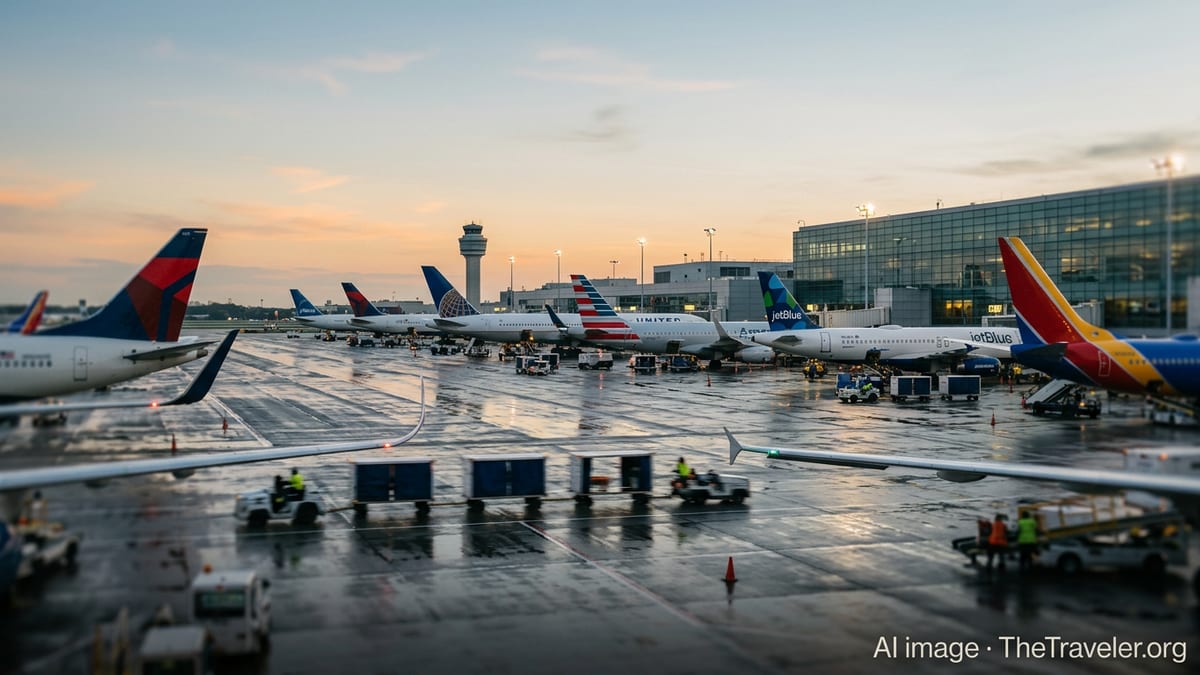 US Airline Stocks Climb as Global Tourism Faces New Shocks