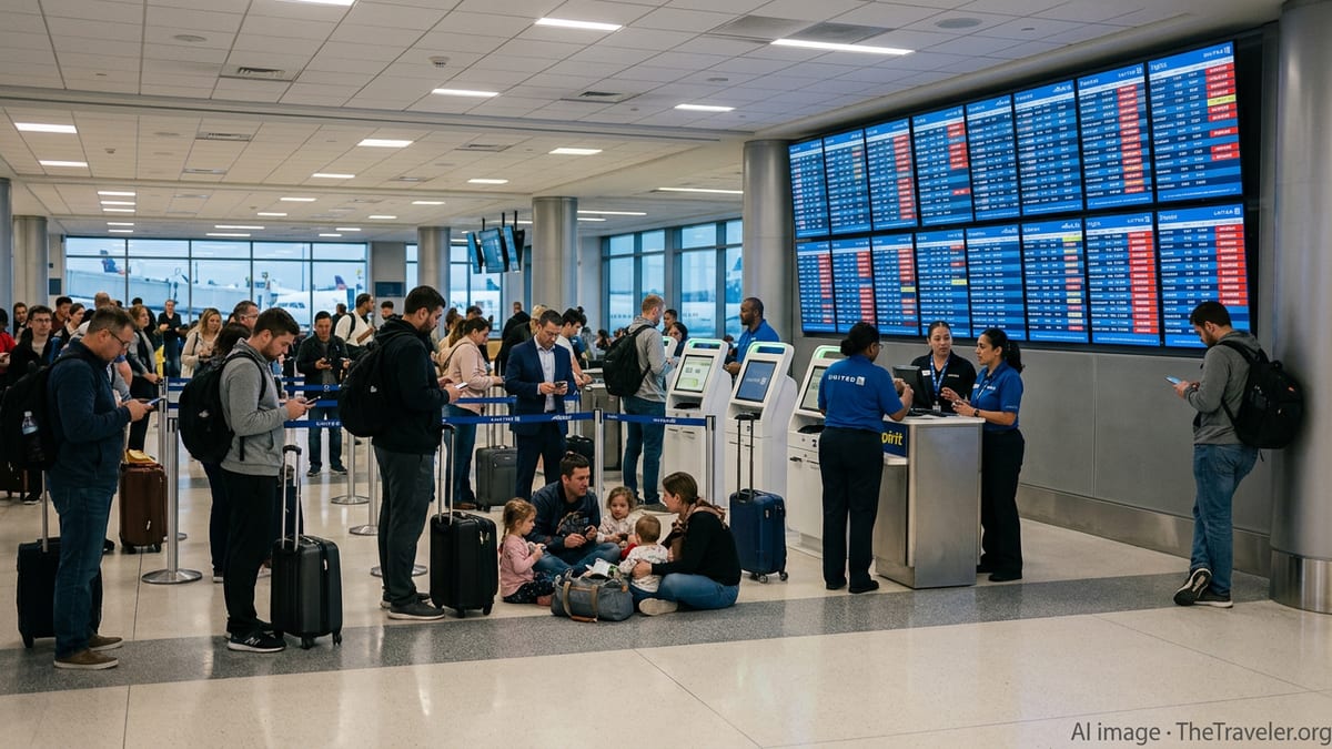 US Airlines Cancel 53 Flights, Delay 130 as Disruptions Spread