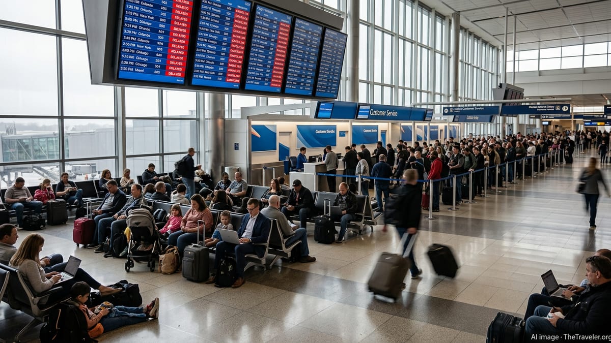 Hundreds Stranded as Airline Delays Snarl Major US Hubs