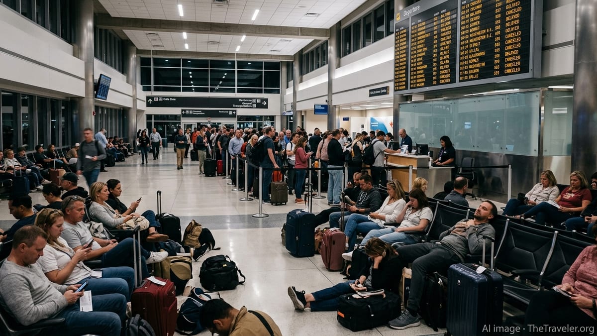 Storms and Staffing Turmoil Snarl Flights Across U.S. Hubs