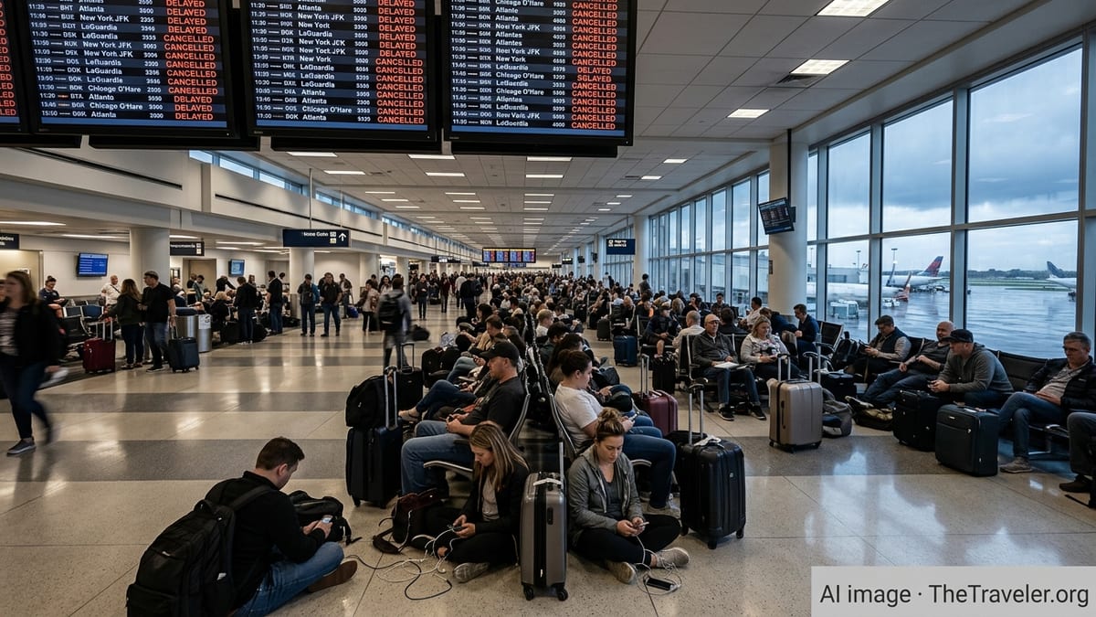 Storms and Staffing Woes Snarl Flights at Major US Hubs