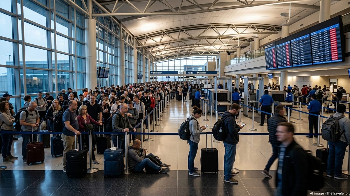 How the DHS Shutdown Is Unravelling Air Travel in the U.S.