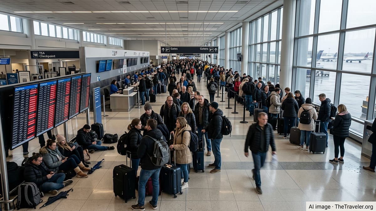 Major Storms Trigger Fresh Wave of Flight Chaos Across U.S.