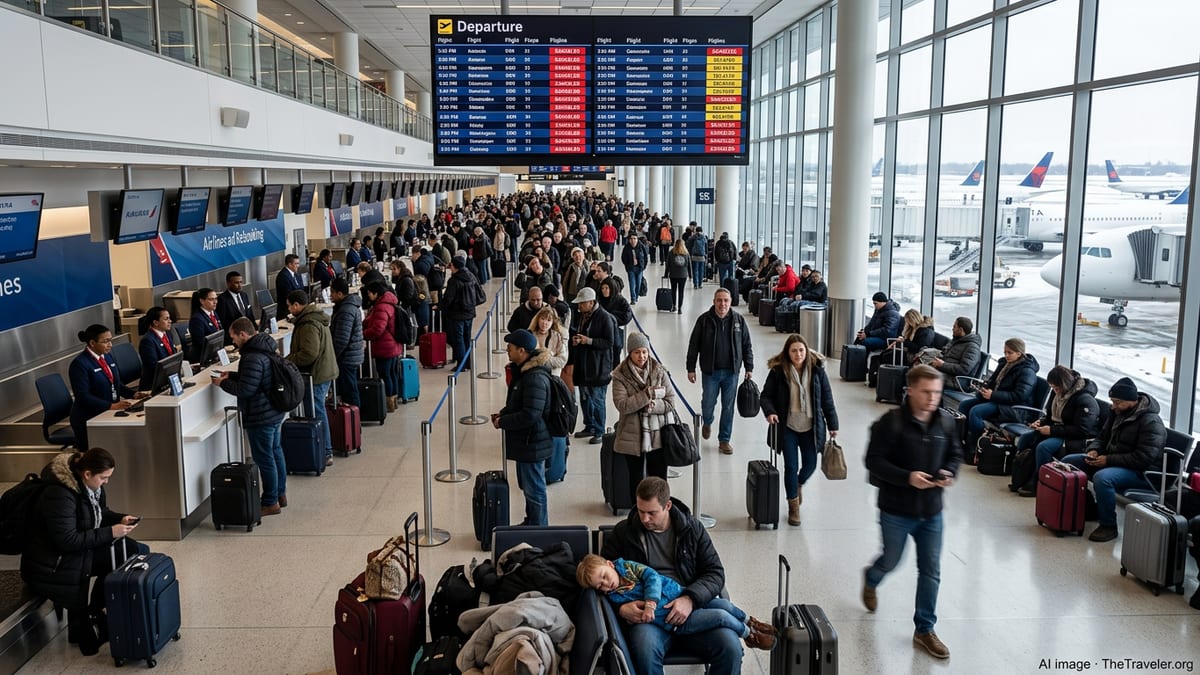 US and Canada Hit by New Wave of Flight Disruptions