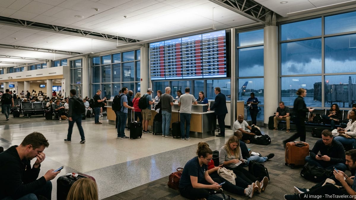 Storm System Triggers Widespread Flight Chaos Across U.S. and Canada