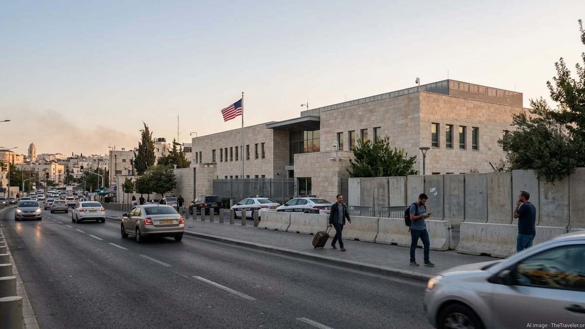 U.S. Embassy in Jerusalem Updates Security Alert for Israel and Palestinian Territories