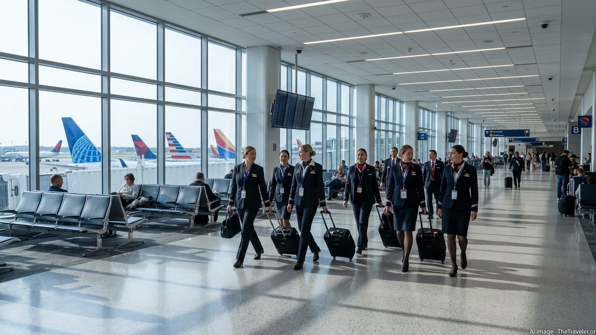 US Flight Attendants Push for Major Pay Resets at Big Four