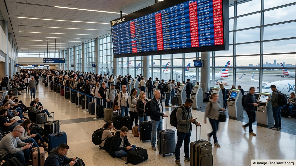 Hundreds of US Flights Canceled, Delayed Across Key Hubs