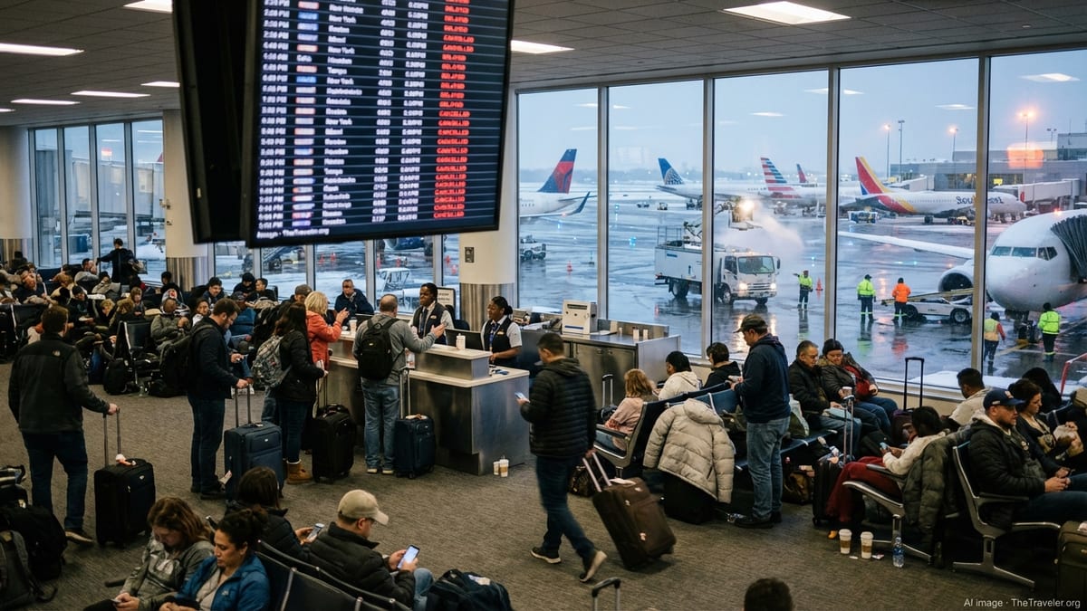 Storms and Staffing Chaos Snarl Thousands of U.S. Flights
