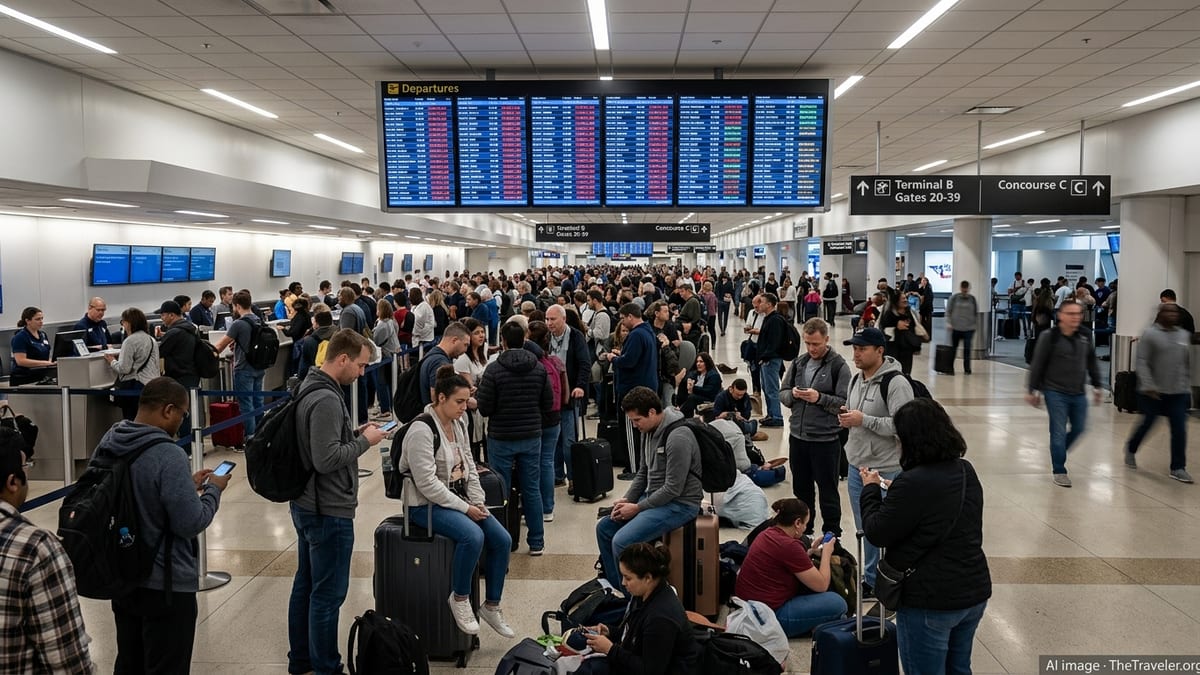 US Flight Chaos After LaGuardia Crash Ripples Across Major Hubs