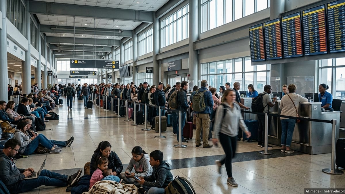 Flight Chaos Sweeps US Hubs With 183 Cancellations