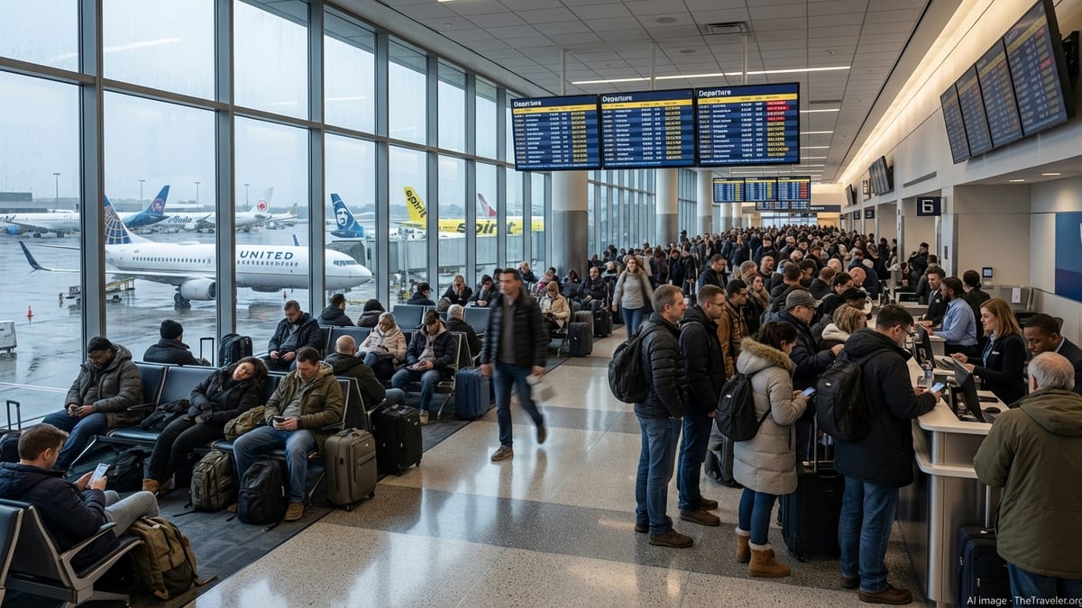 Thousands Stranded as Flight Disruptions Ripple Across U.S.