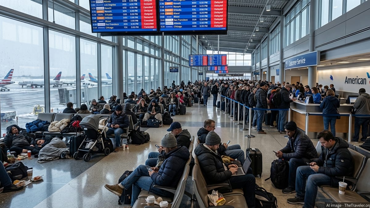 Major Flight Disruptions Strand Thousands Across Four States