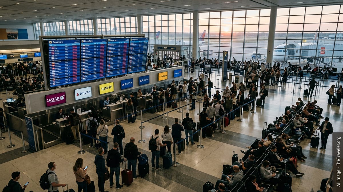 US Flight Cancellations Ripple Worldwide Amid Gulf Crisis