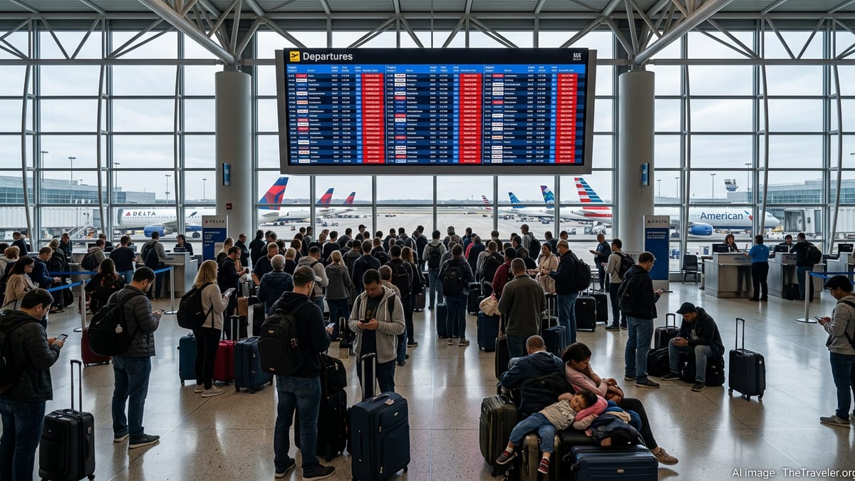 Flight Chaos Hits Major US Hubs With 86 Cancellations