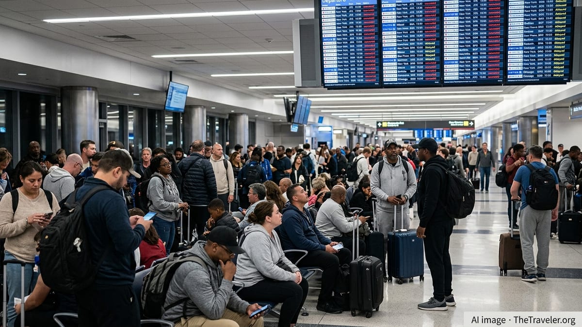 Storms and System Strains Snarl Flights at Major US Hubs