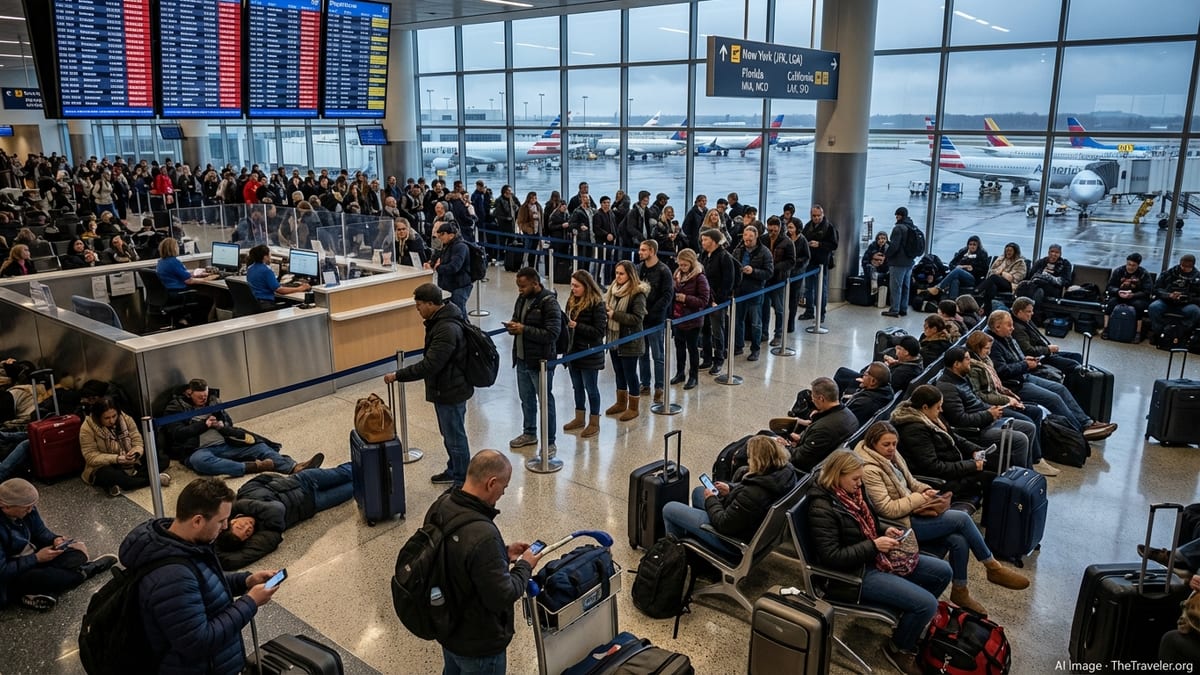 US Flight Chaos: Cancellations, Delays Strand Thousands