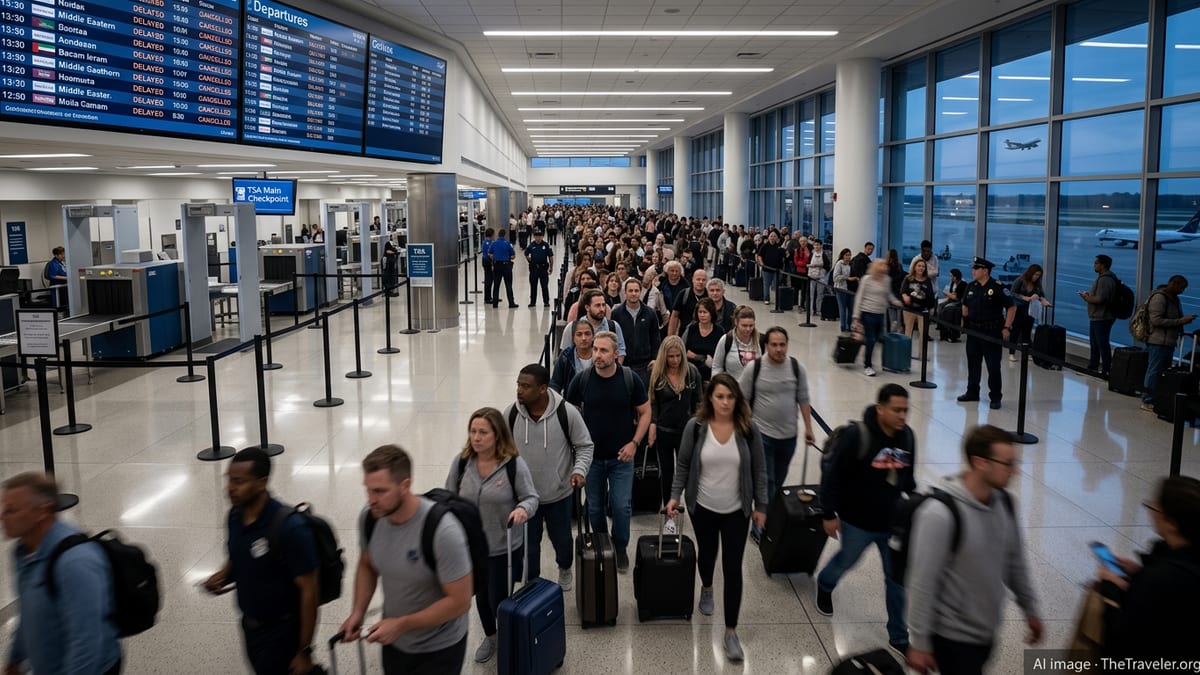 US Flight Security Strained by Shutdown and Iran War