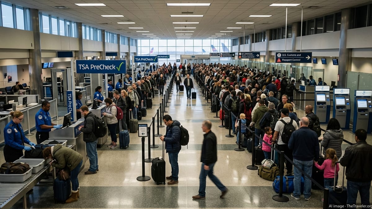 US Halts Global Entry, Keeps TSA PreCheck Running in DHS Shutdown