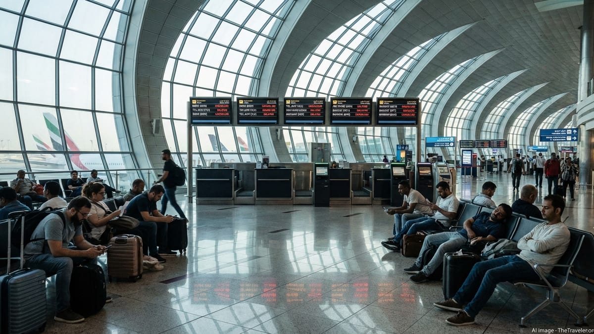 US-Israel-Iran Strikes Paralyze Key Middle East Air Hubs