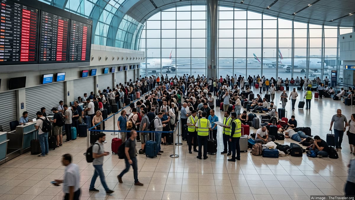 US Urges Travellers to Leave Gulf States as War Shuts Skies