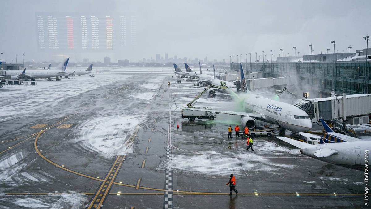 US Winter Storm Chaos Grounds Thousands of Flights