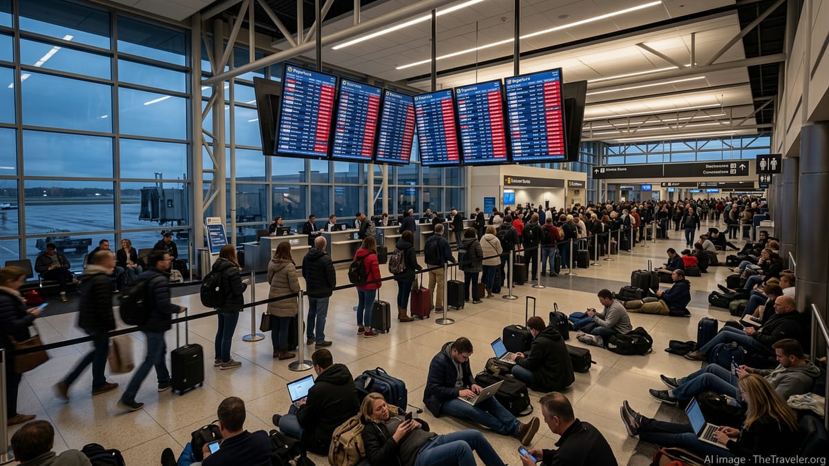 US Flight Disruptions Hit Major Hubs After Qatar Airways Cancellations