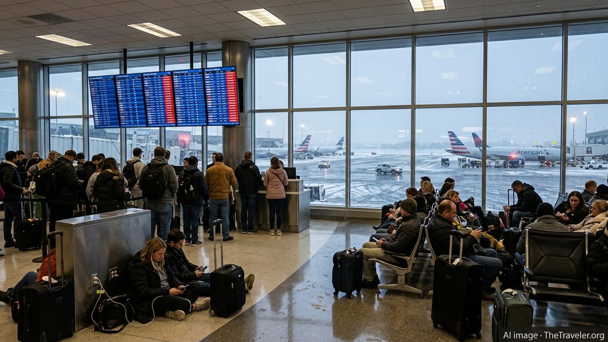 Winter Storm Disrupts Over 4,000 US Flights at Major Hubs