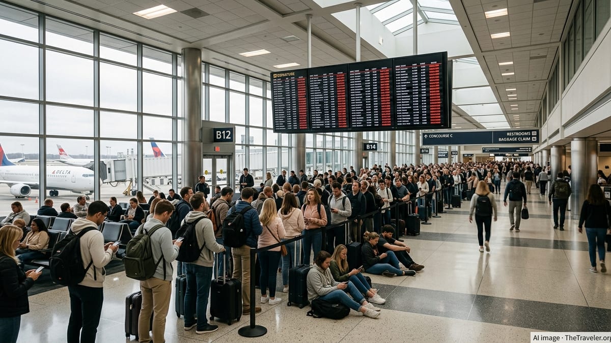 US Spring Travel 2026 Hit by Flight Chaos and Gridlock