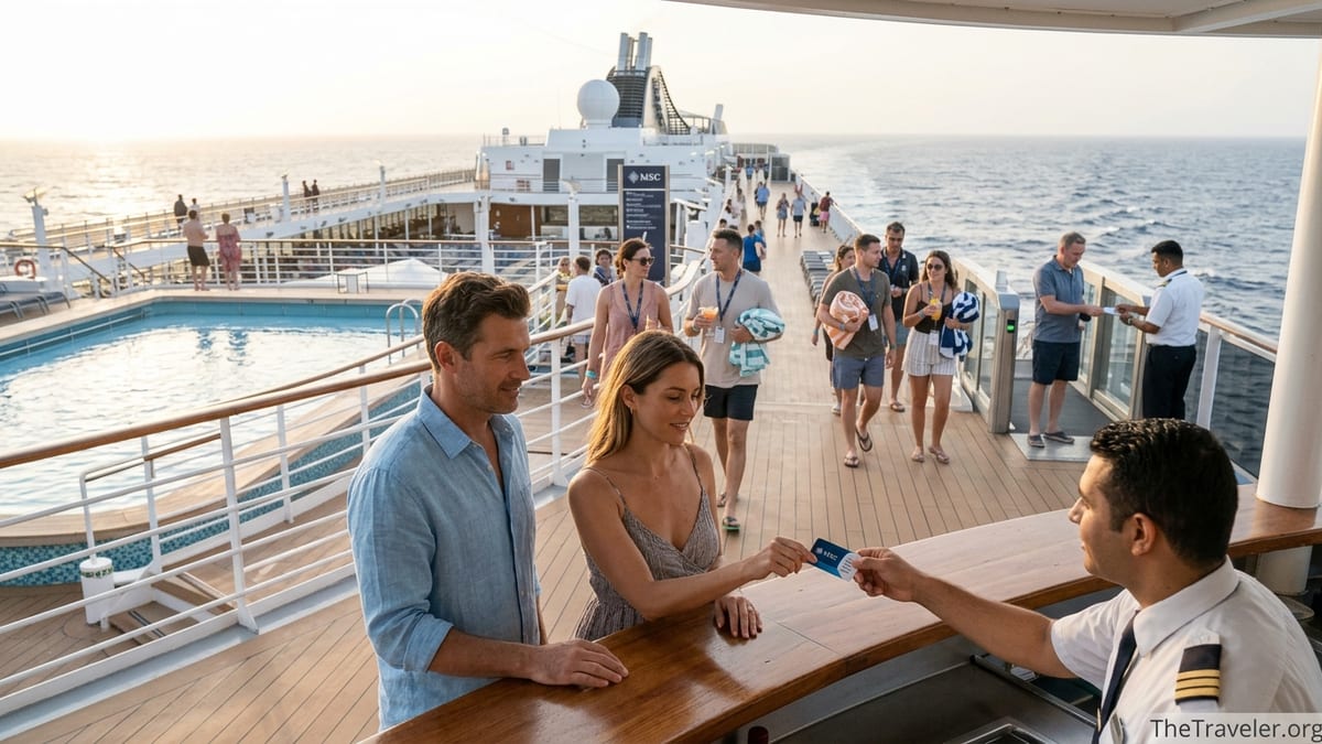Using Your MSC Cruise Card for the First Time: A Practical Guide