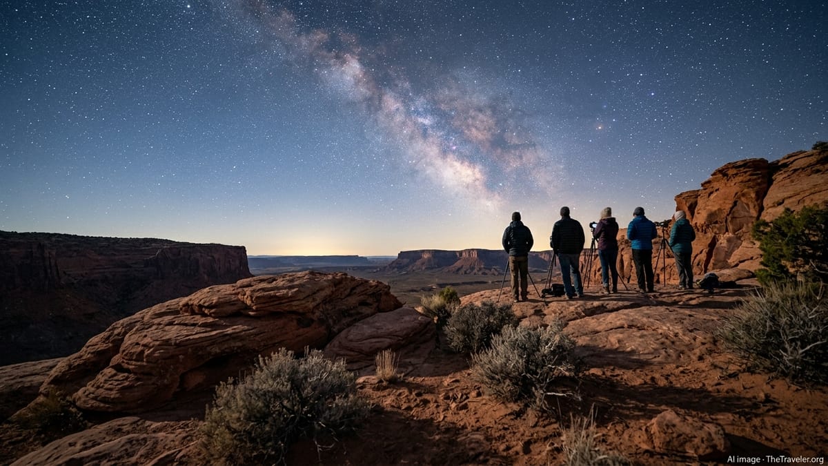 Utah’s Dark Skies Promise Spectacular Stargazing This April
