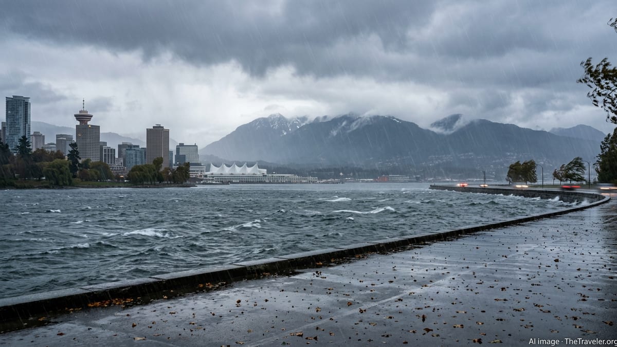 Vancouver Braces for Powerful Atmospheric River Threat
