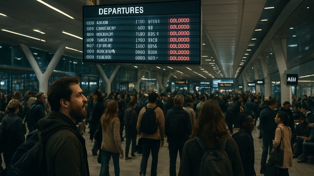 Vegas Airport Chaos: 250 Flight Delays Snarl Harry Reid
