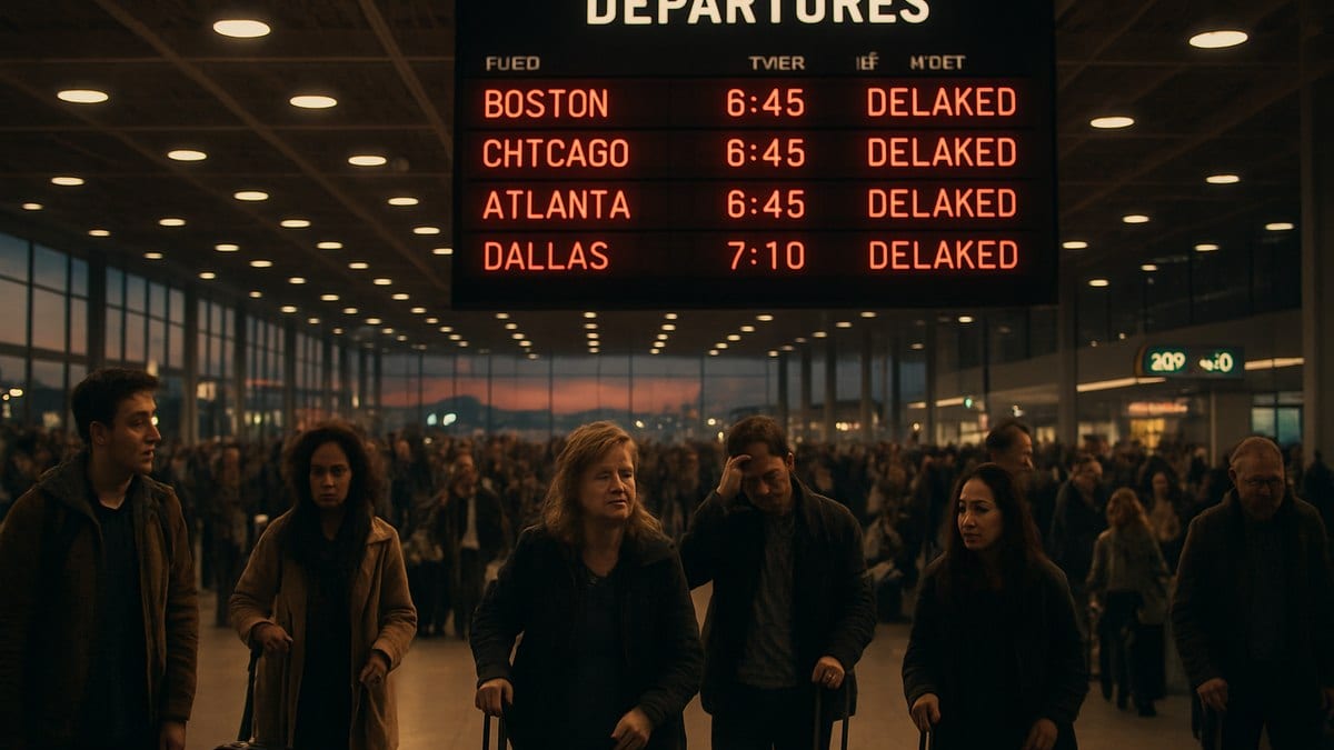 Vegas Flight Chaos Strands Hundreds at Harry Reid