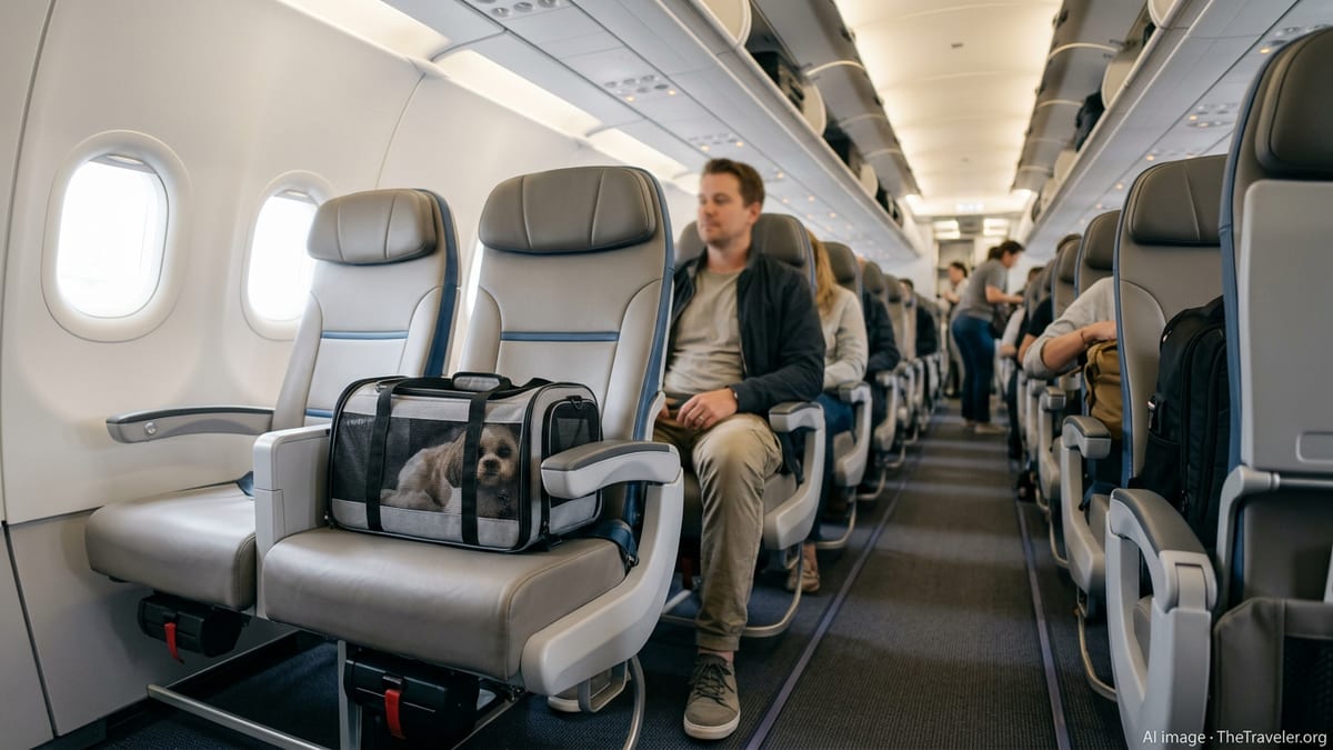 Vicuna Air Unveils Biscuit Class for Solo In-Cabin Pets