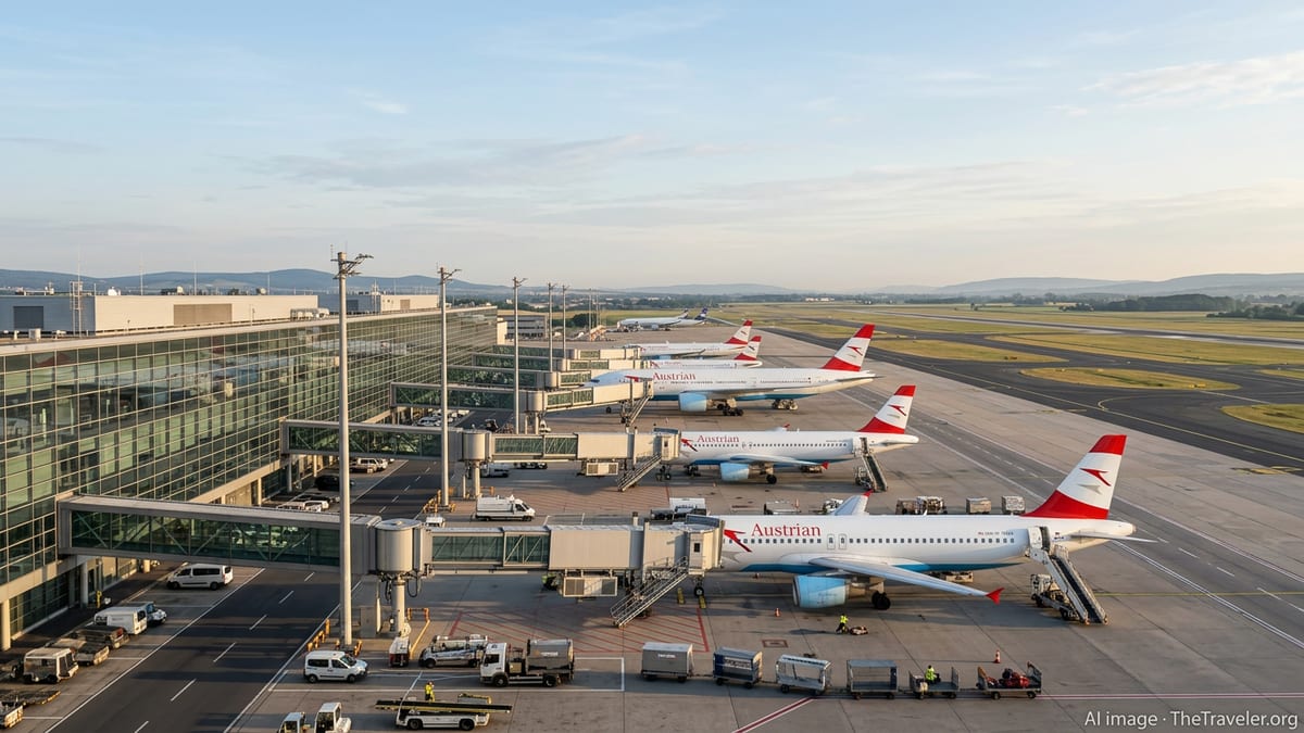Vienna Airport Expands Routes, Terminal and Rail Links