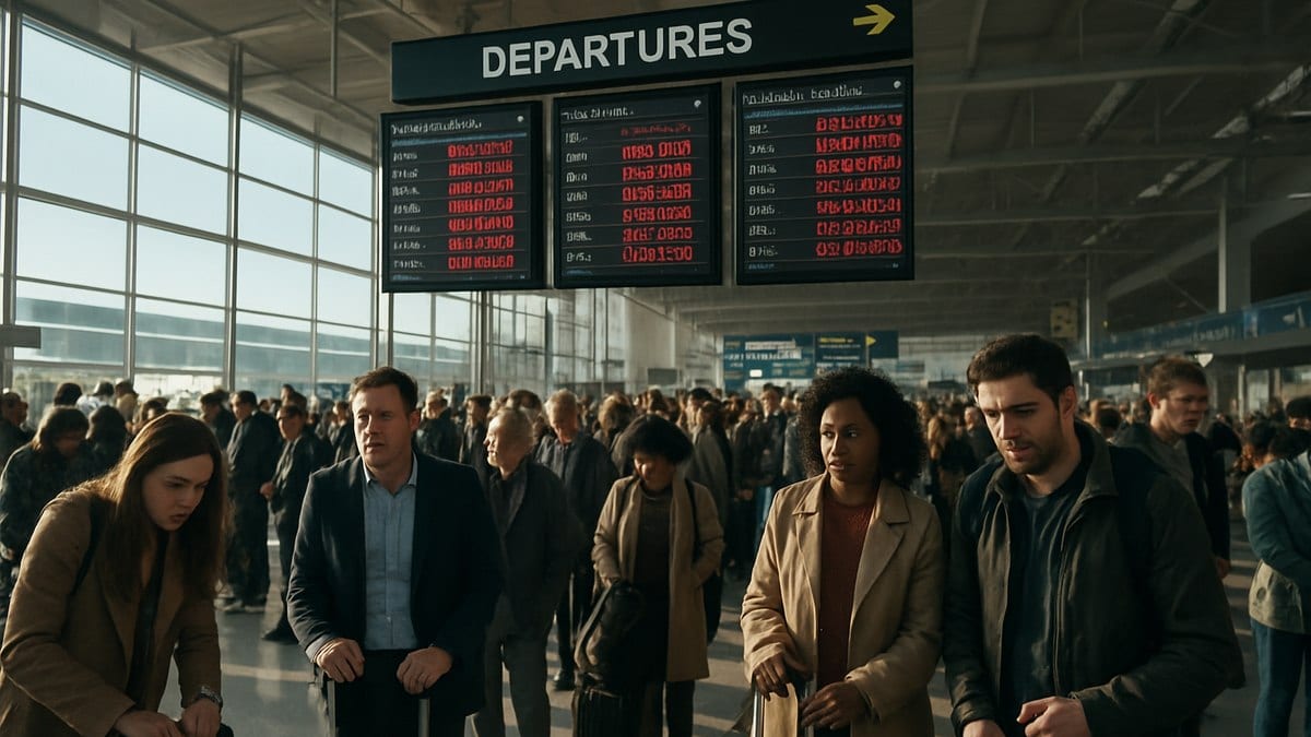 Vienna Airport Disruption Strands Hundreds as 81 Flights Delay