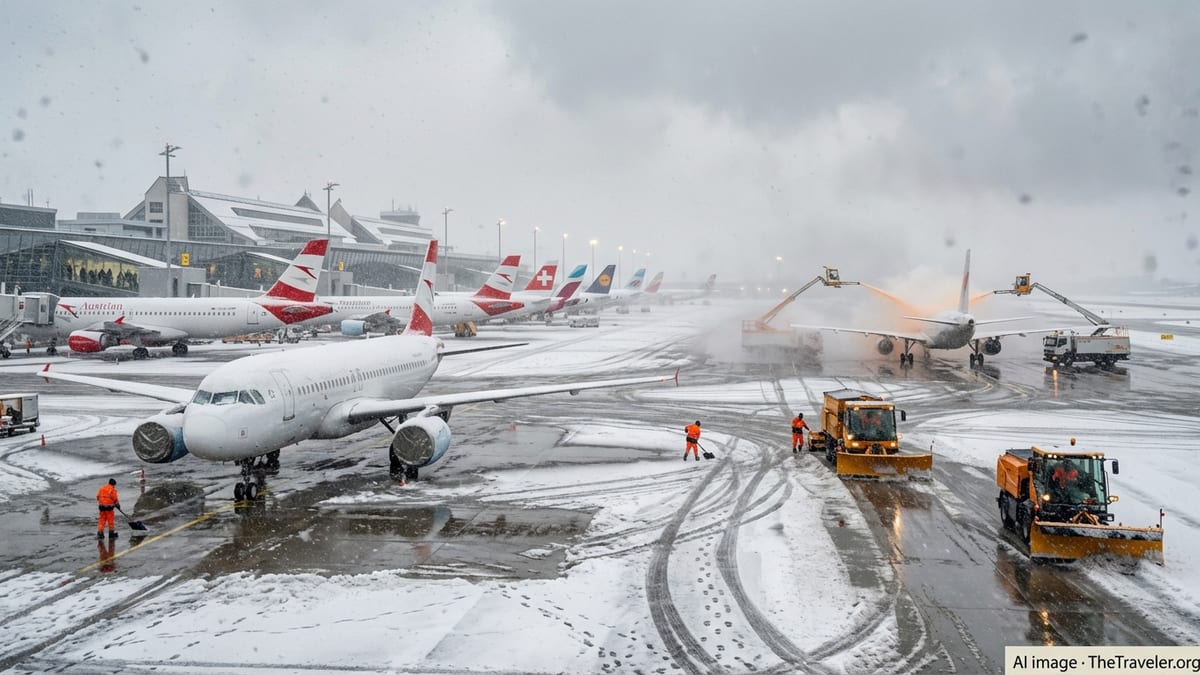 Vienna Snowstorm Chaos Tests Austria’s Winter Tourism Nerve