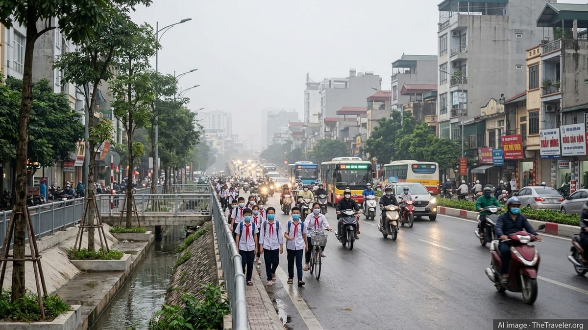 Vietnam’s Children Face Rising Climate and Smog Risks