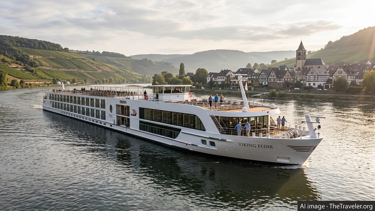 Viking Eldir Joins Viking’s Rapidly Expanding European River Fleet