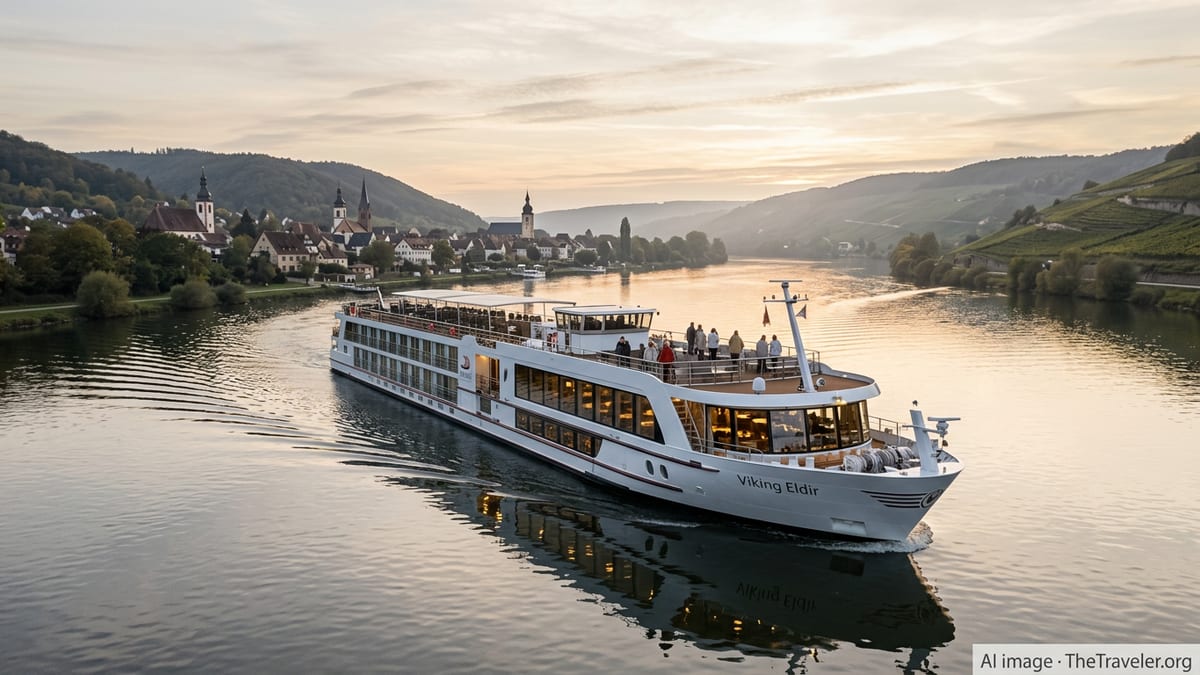 Viking Eldir Marks New Era for European River Luxury