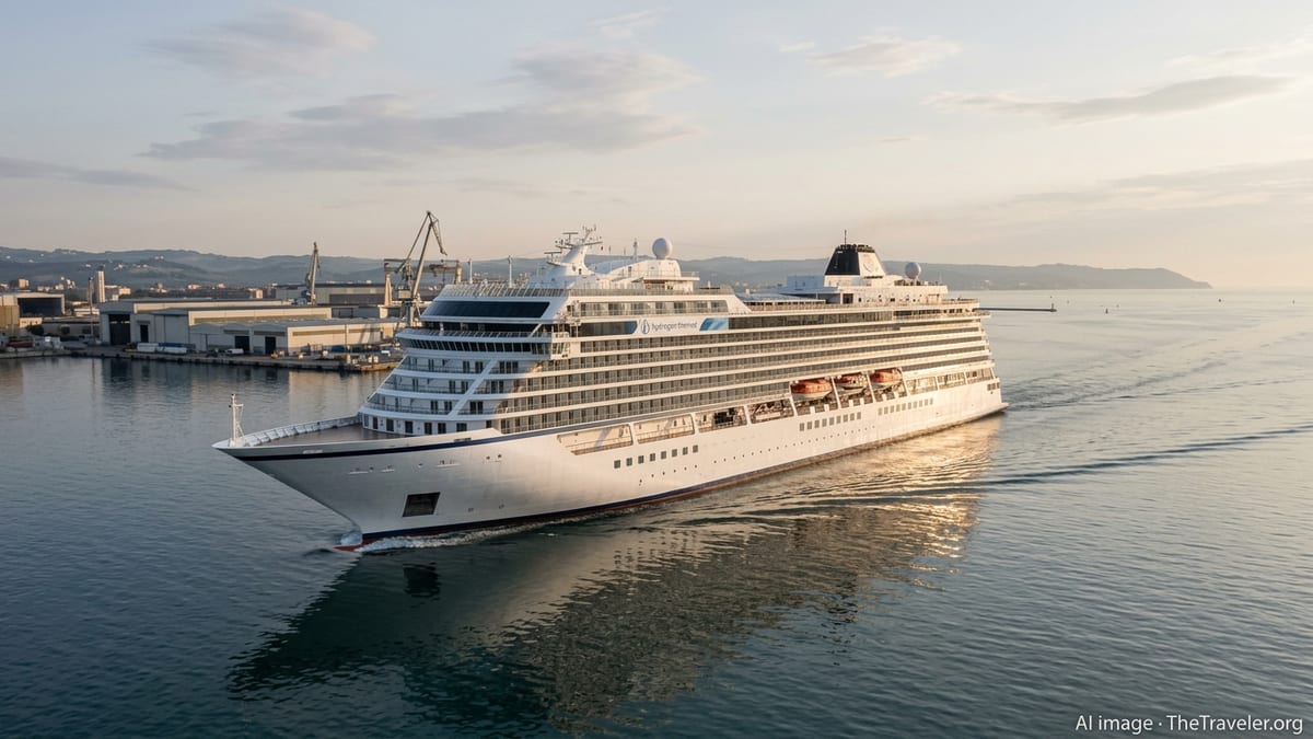 Viking Libra Debuts as First Hydrogen-Powered Cruise Ship