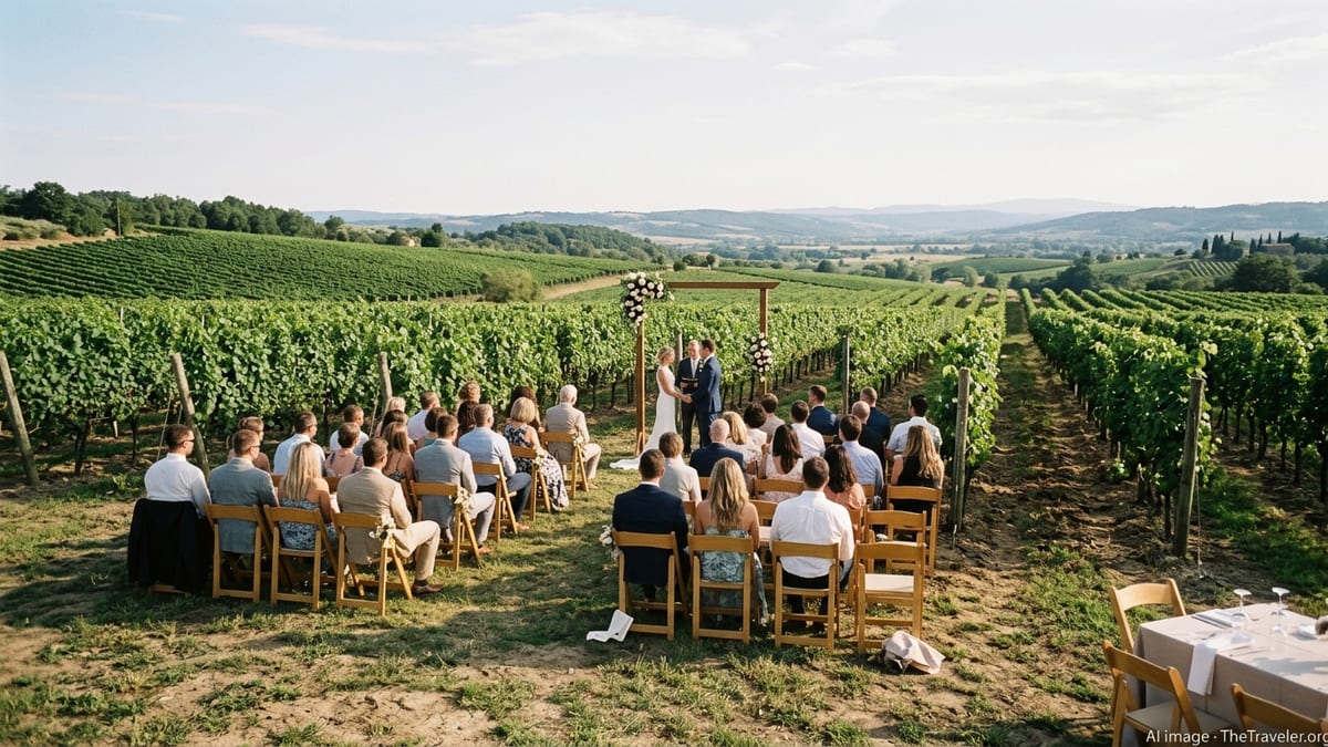 Why Vineyard Weddings Keep Rising in Popularity