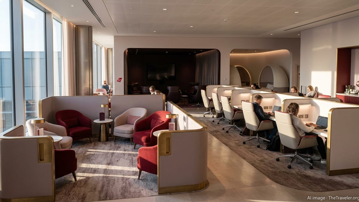 Virgin Atlantic Unveils Dramatic Reboot of Heathrow Clubhouse