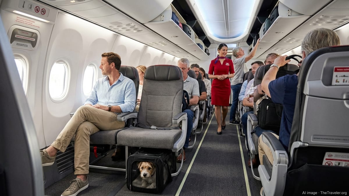 Virgin Australia Extends Pets in Cabin Service to More Routes