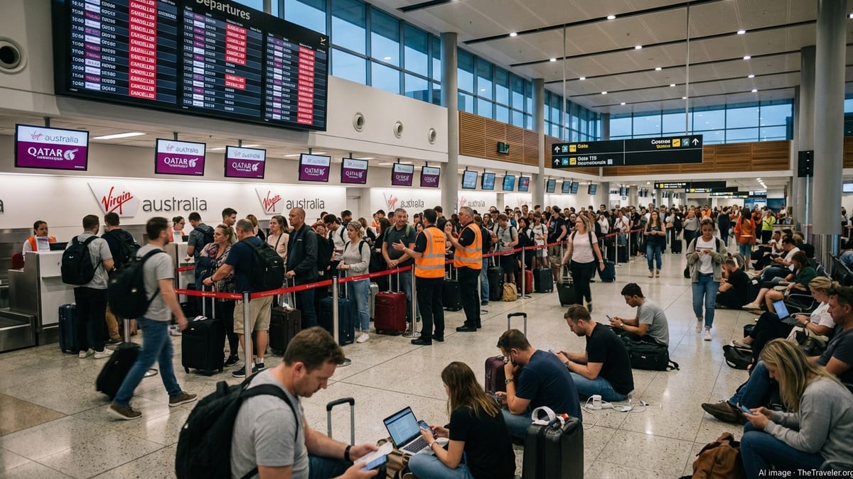 Qatar Airspace Shutdown Grounds Virgin Australia Doha Flights