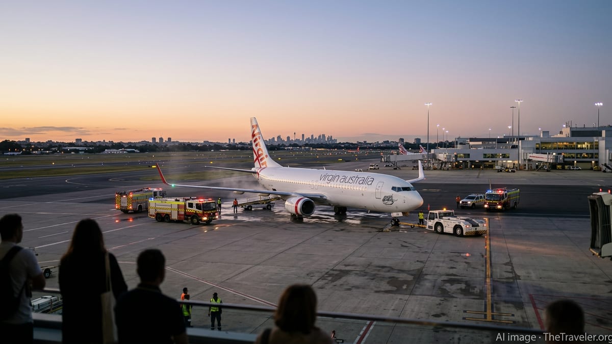 Vape Fire in the Sky Forces Virgin Australia 737 Go-Around