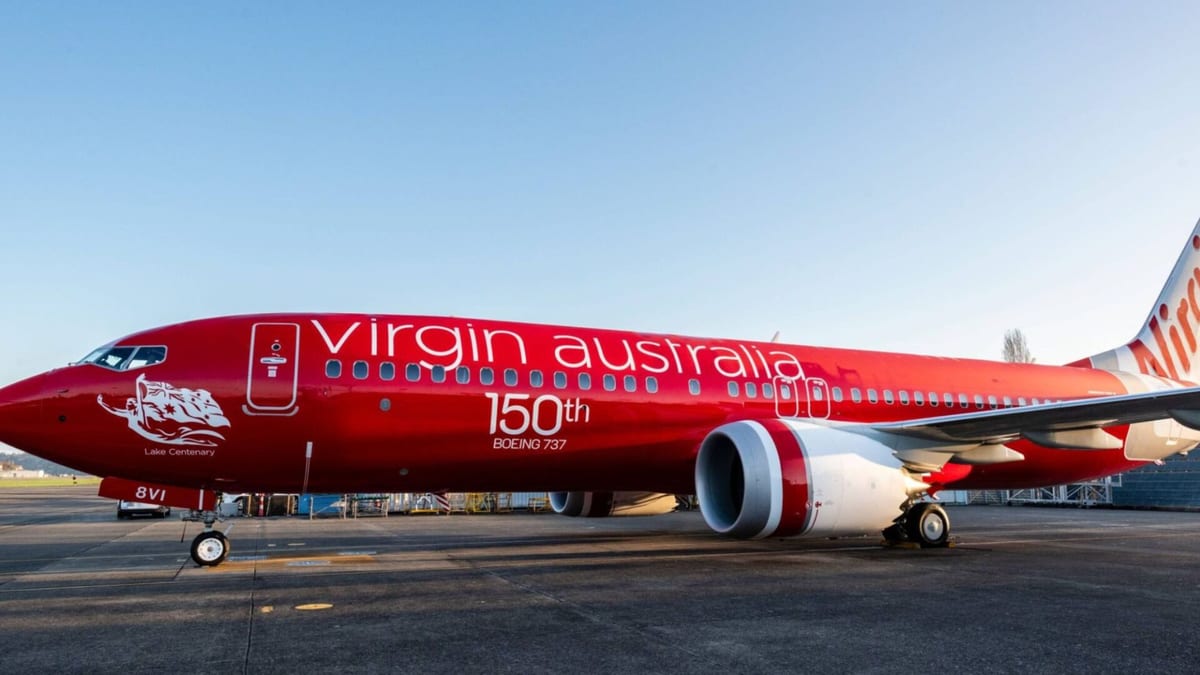 Virgin Australia Unveils First Retro Livery Honouring Virgin Blue